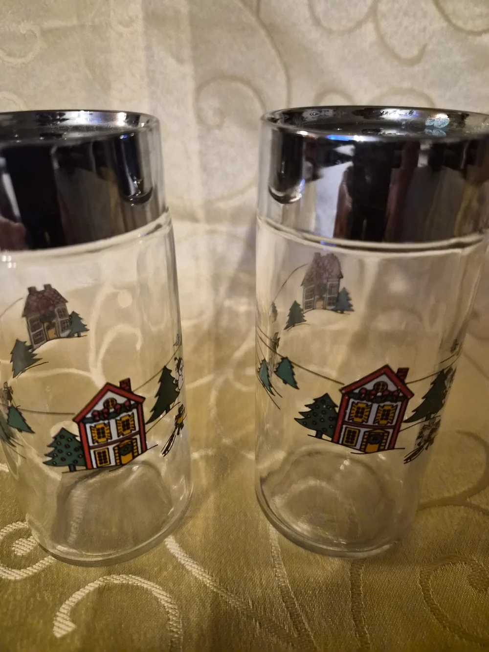 The Joy of Christmas Salt and Pepper Shaker Set - Green